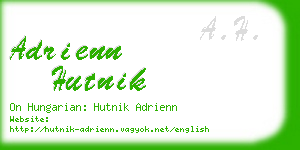 adrienn hutnik business card